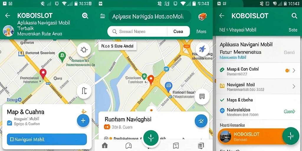 Tampilan antarmuka KOBOISLOT yang sederhana dan informatif.