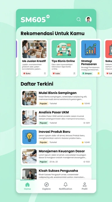 Aplikasi Populer & Kanal Uji di sm605 — Temukan Pilihan Terbaik